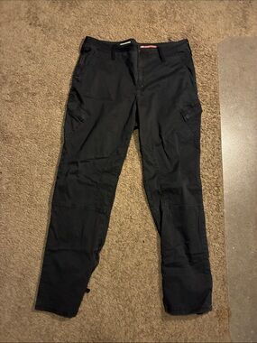 Pilcro Black Cargo Pants with Utility Pockets